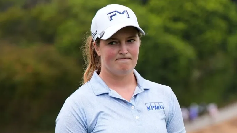 Pénalité pour Lottie Woad à l'US Women's Open ; Korda en tête