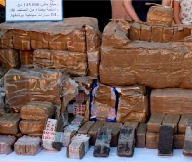 Saisie majeure de plus de 11 quintaux de drogue au Maroc