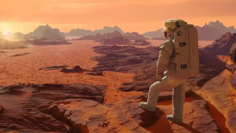 Atmosphère de Mars : 95 % de CO2, extraction d'oxygène cruciale