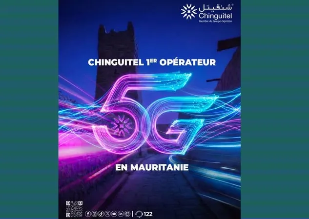 La Mauritanie lance la 5G commerciale