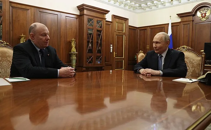 Meeting with Norilsk Nickel CEO Vladimir Potanin