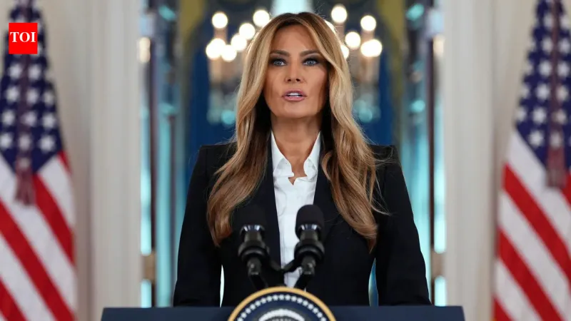 Melania Trump réprimande Jimmy Kimmel pour une blague de 'veuve enceinte'