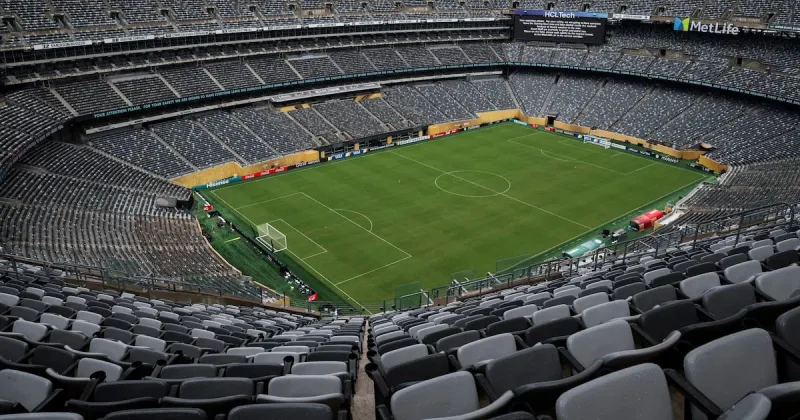 Le MetLife Stadium se prépare pour le choc Maroc-Brésil