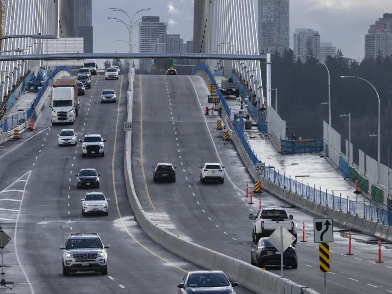 Le nouveau pont st̓al̕əw̓ asəm de Metro Vancouver fermé ce week-end
