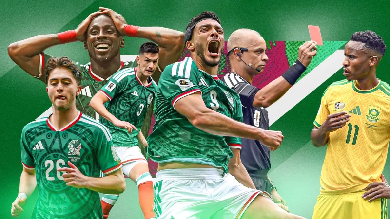 Le Mexique bat l'Afrique du Sud 2-0 en ouverture du Mondial