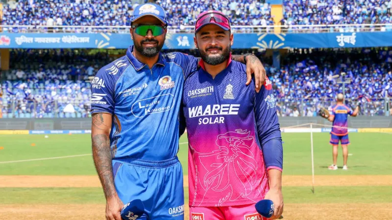 MI lance en premier contre RR; Bumrah au repos, Parag de retour