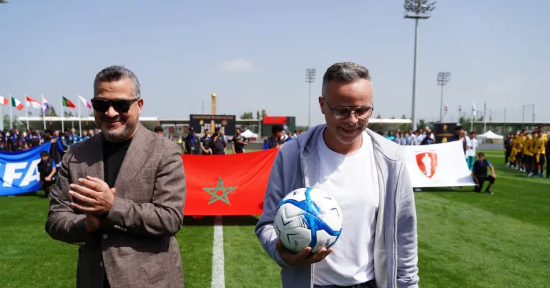 Mohamed Ouahbi présent au coup d'envoi du tournoi U19