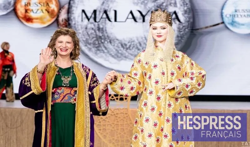Le caftan marocain brille au KazanForum 2026