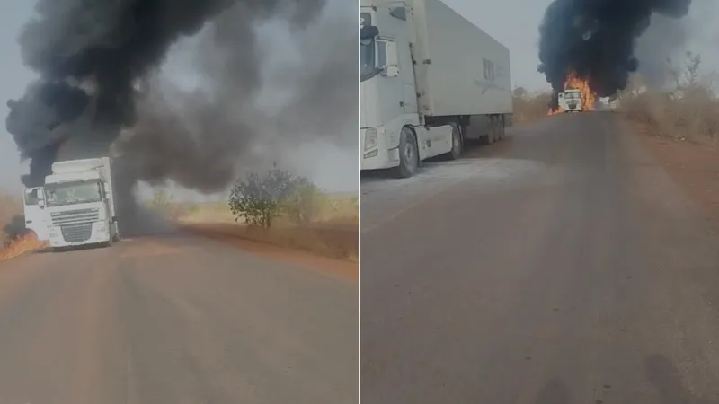 Camions marocains incendiés au nord du Mali : ce que l'on sait
