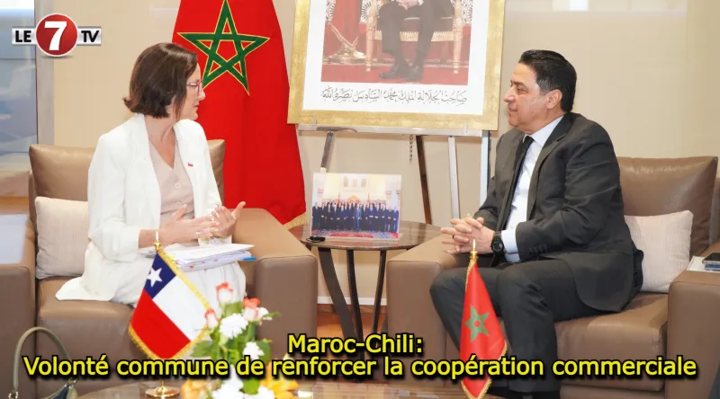 Maroc et Chili renforcent leur coopération commerciale