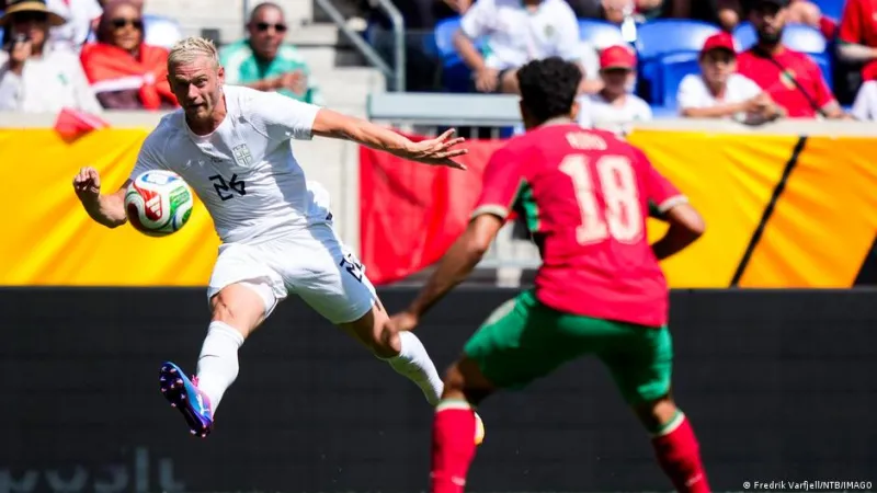 Maroc et Norvège font match nul 1-1 en amical