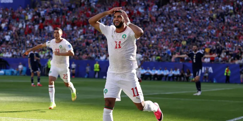 Le Maroc bat l'Écosse 1-0 en phase de groupes du Mondial