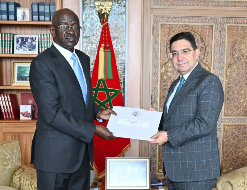Bourita reçoit le ministre mauritanien porteur d'un message présidentiel