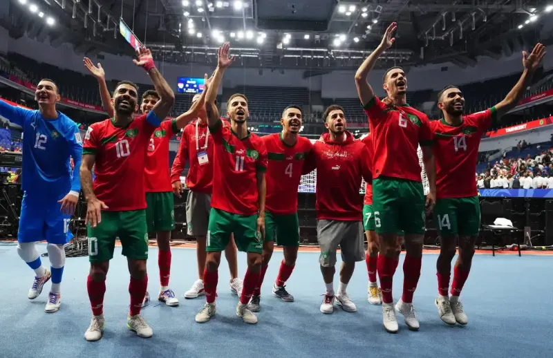Futsal : le Maroc conserve sa 6e place mondiale