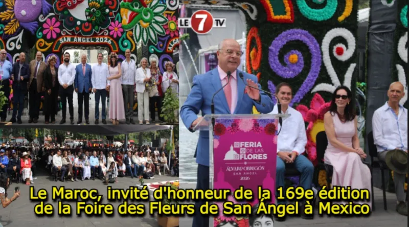 Maroc invité d'honneur à la Foire des Fleurs de Mexico