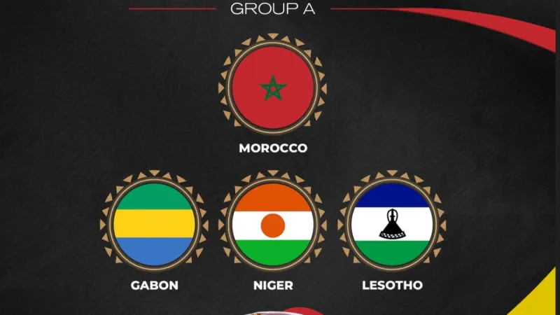 Maroc dans le groupe A des éliminatoires de la CAN 2027