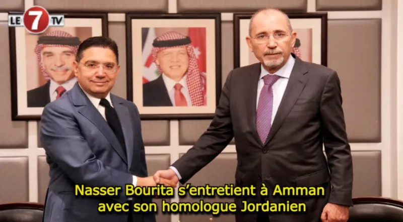 Les chefs de la diplomatie marocaine et jordanienne à Amman