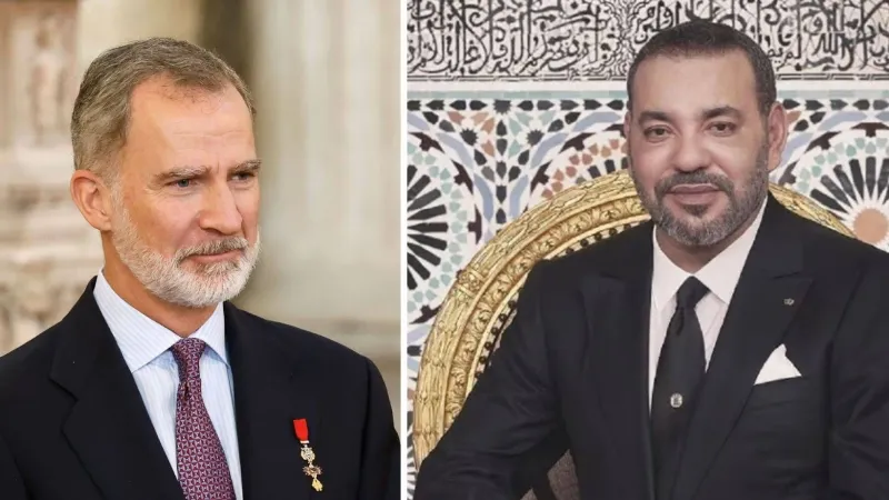 Le Roi du Maroc félicite l'Espagne pour le Mondial