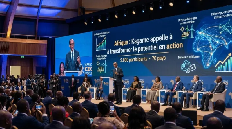 Le Maroc ouvre l'Africa CEO Forum 2026