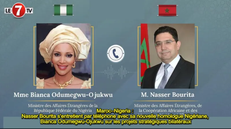 Maroc-Nigeria : Bourita s'entretient avec sa nouvelle homologue nigériane