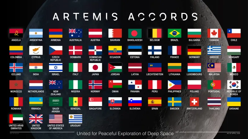 Le Maroc signe les Accords Artemis, 64e pays membre