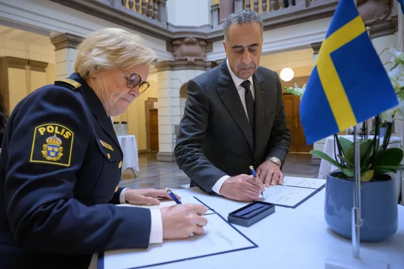 Le Maroc et la Suède signent un accord de sécurité à Stockholm