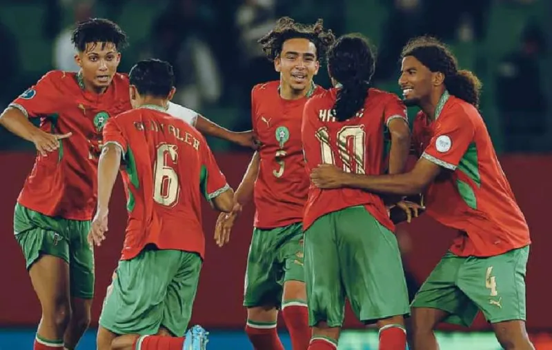 Maroc U17 bat l'Éthiopie en qualifications CAN 2026