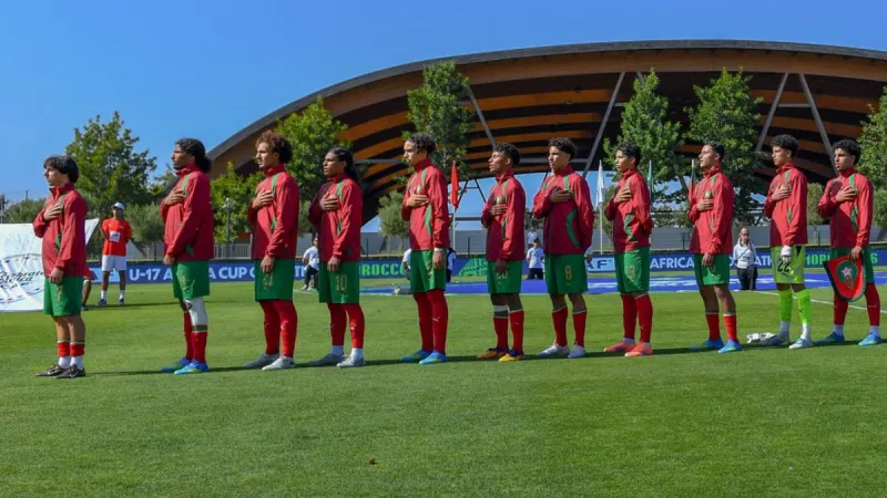 Maroc U17 en demi-finale de la CAN, bat le Cameroun 1-0