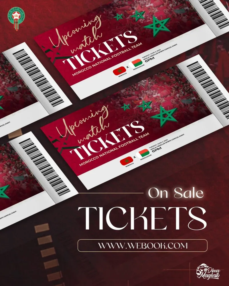 Maroc-Madagascar : billets en vente