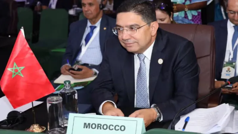 Morocco's Bourita at AU Summit on AIDS in Accra