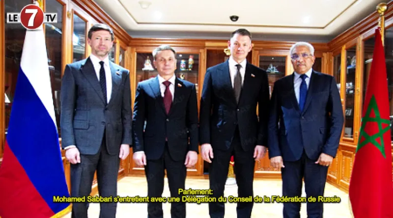 Sabbari rencontre une délégation du Conseil de la Fédération de Russie
