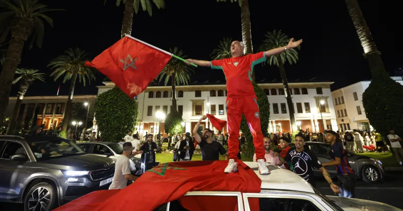 La qualification du Maroc pour les 8es déclenche des célébrations