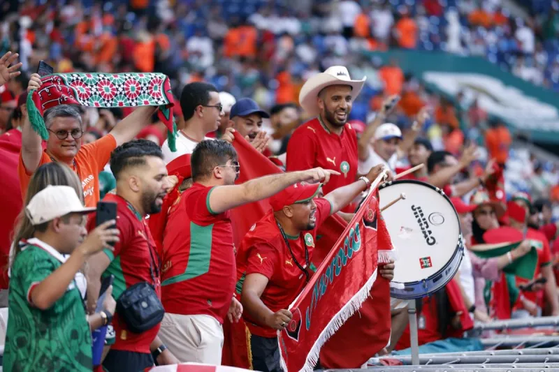 La victoire du Maroc célébrée à Monterrey