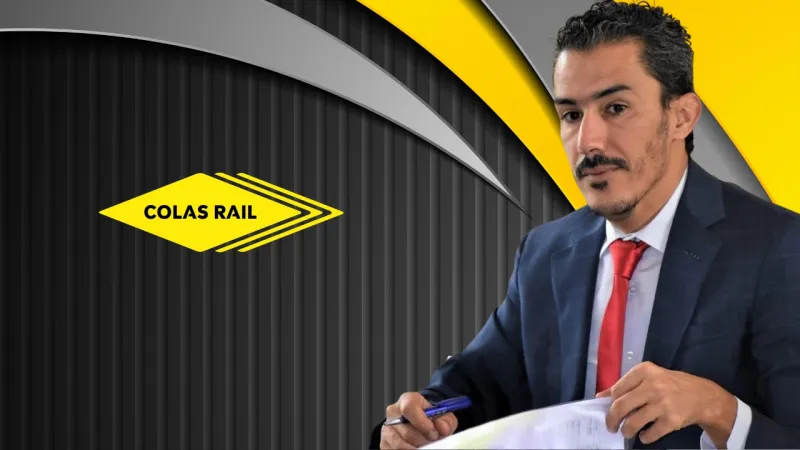 Mounir Bensalah nommé DG de Colas Rail Maroc