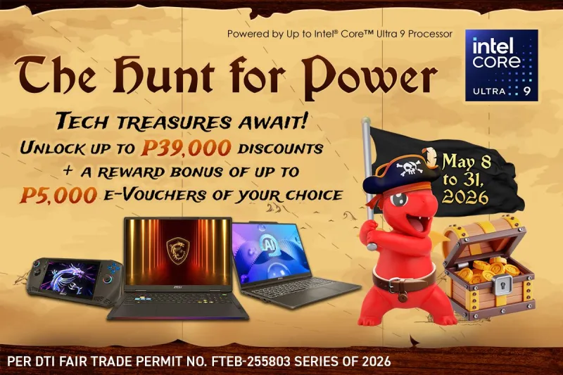 MSI Philippines lance la promo 'La Chasse au Pouvoir' en mai