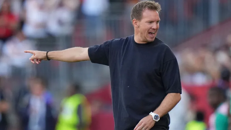 Nagelsmann porte une montre IWC de luxe au Mondial
