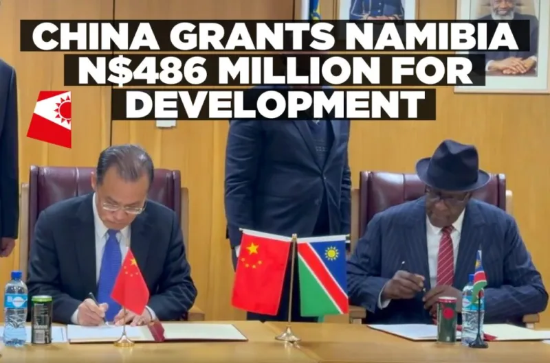 Namibie et Chine signent un accord de don de 486 millions N$