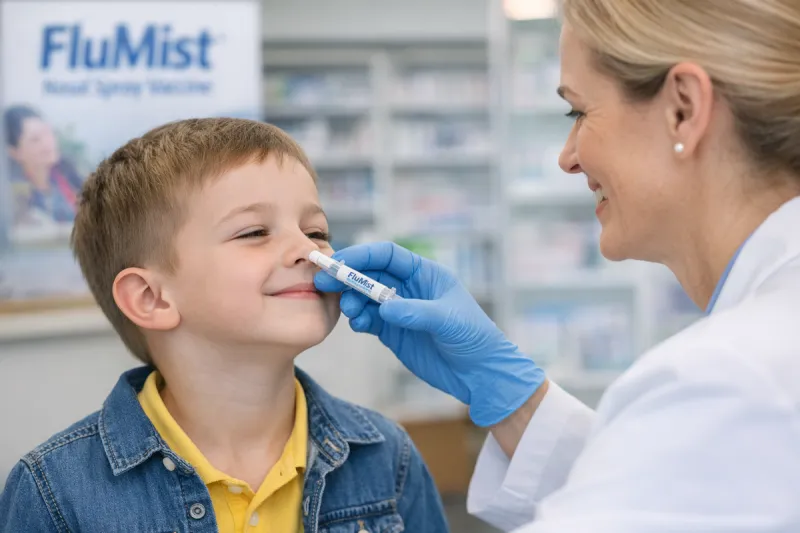 Le vaccin antigrippal en spray nasal populaire en 2026