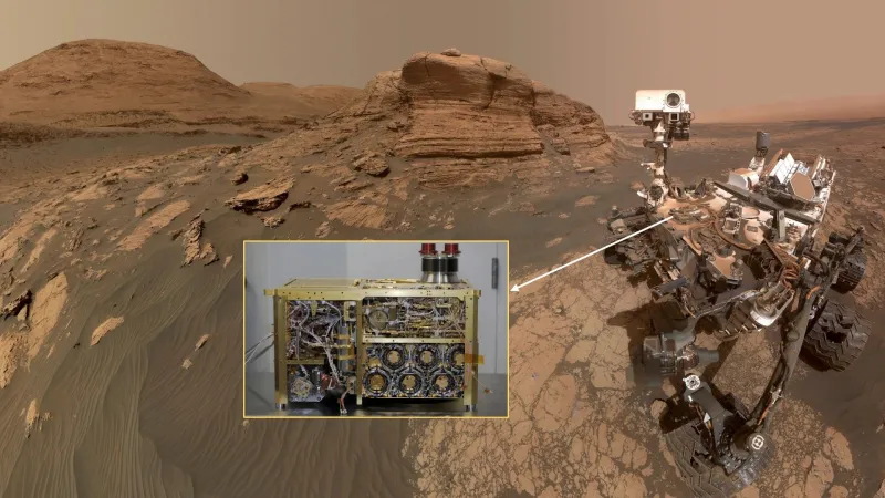 Le rover Curiosity de la NASA trouve des molécules organiques sur Mars