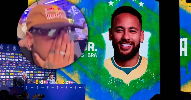 Neymar en larmes après l'annonce de sa sélection pour le Mondial