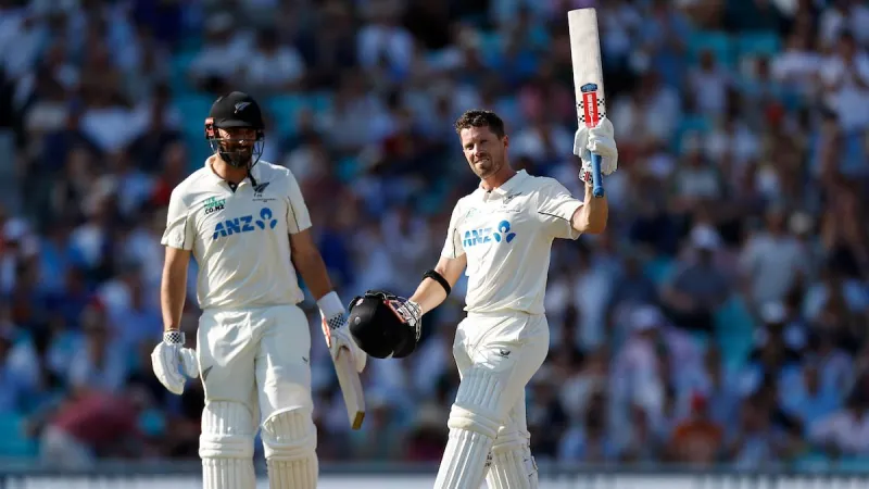 Siècle de Nicholls, cinq de Henry placent la NZ en tête contre l'Angleterre