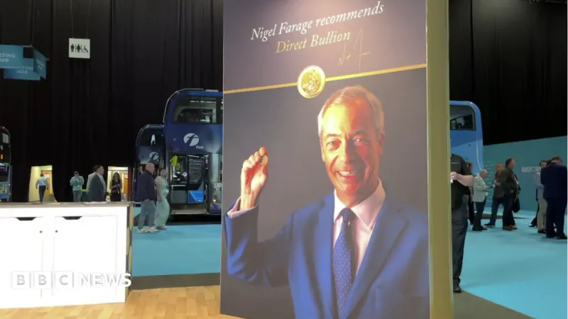 Nigel Farage déclare 270 000 £ pour des publicités sur l'or