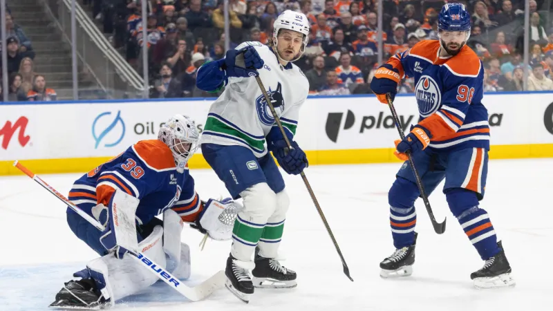 Les Oilers se qualifient pour les séries en battant les Canucks