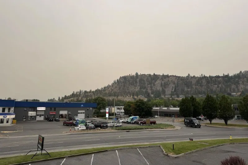 Avertissements de chaleur et de qualité de l'air prolongés dans l'Okanagan