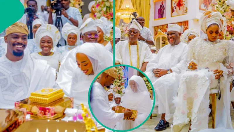 Okoya's Daughter Weds, Billionaire Rabiu Attends