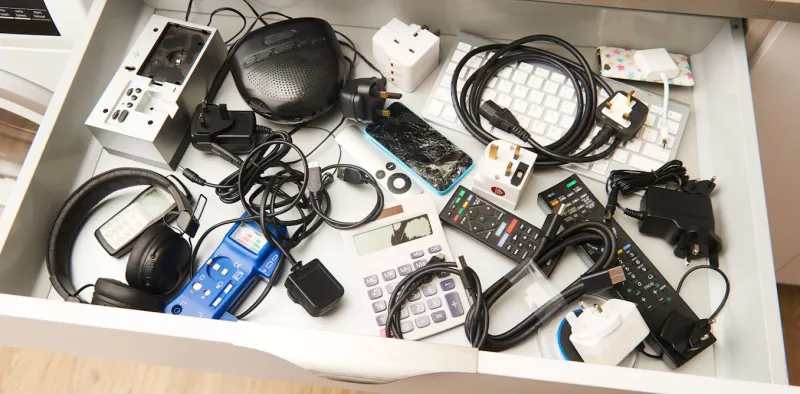 Pourquoi gardons-nous nos vieux appareils électroniques ?