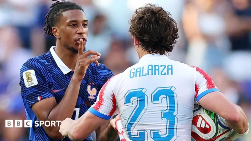 Carton jaune d'Olise confirmé ; Saibari forfait pour le Maroc