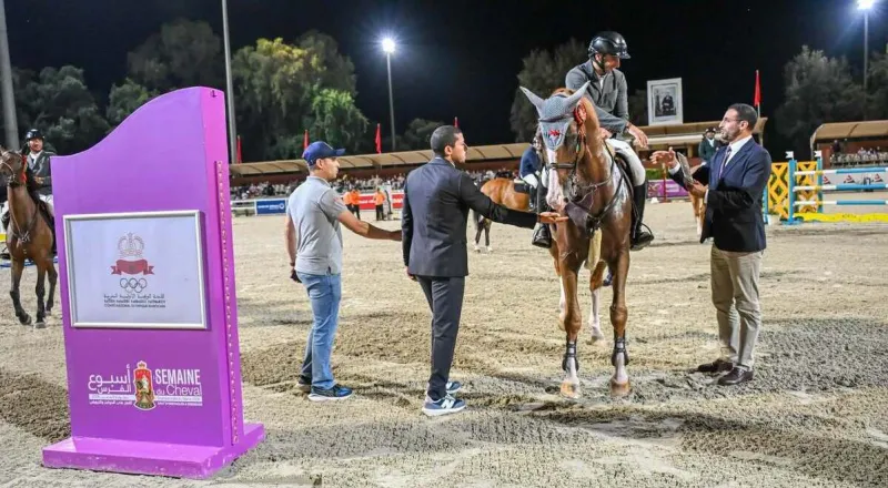 Omar El Mourabit Wins Senior Amateur Equestrian Event