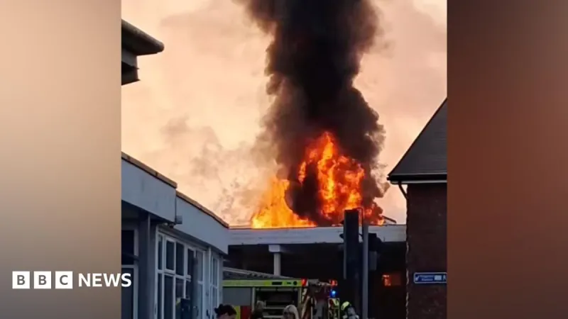 Incendie à la gare de Paignton perturbe les voyages