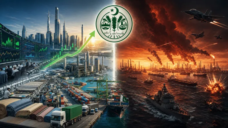 Économie pakistanaise s'améliore au S1 FY26, risques de guerre persistent